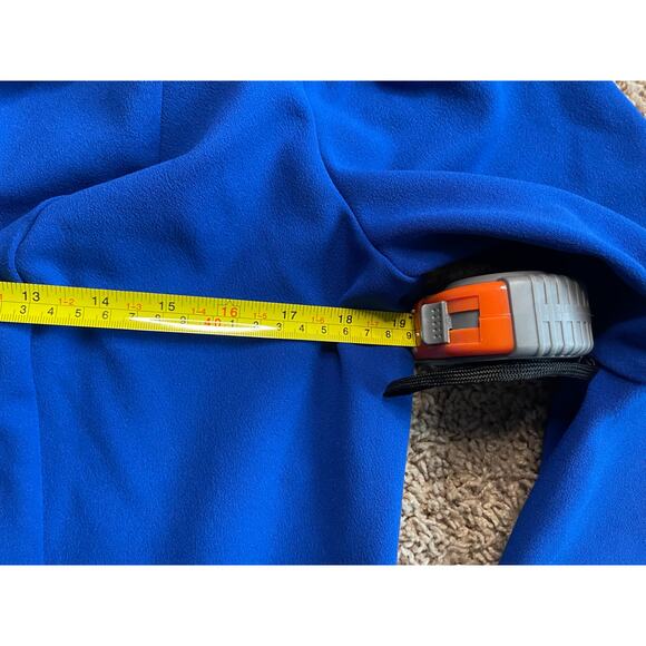 Calvin Klein Off-The-Shoulder Crepe Dress - Size 16W - Picture 6 of 6